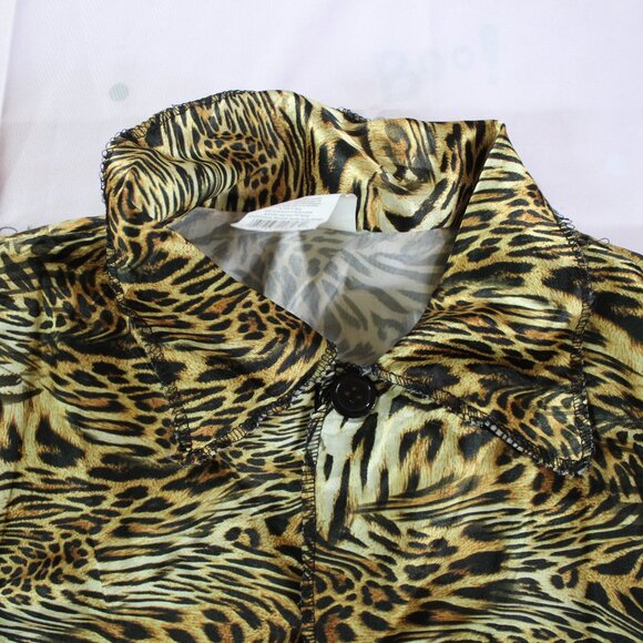 Tiger Guy Halloween Costume By Fun World Men's L(36-38) - Picture 12 of 16
